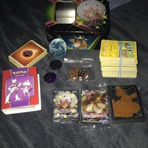 COPY - Pokémon cards with tin